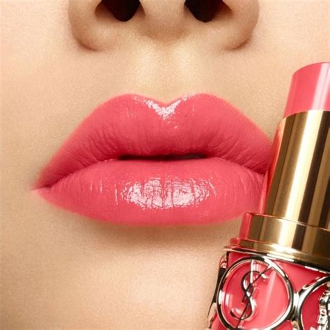 ysl rouge volupte shine 13试色|YSL love shine lipstick.